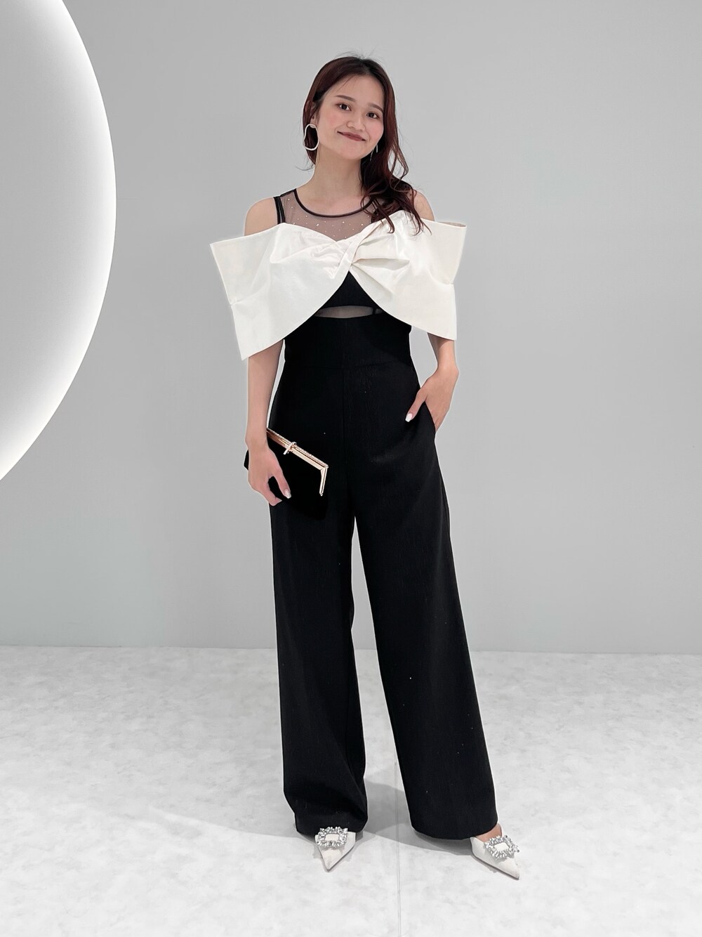 leja 新作 パンツドレス 美品 S leja 新作 パンツドレス 美品 S