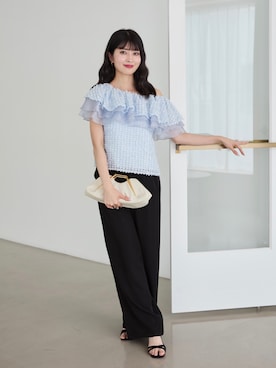「Leja（レジャ）のアイテム」を使った、Lejaさん（レディース・158cm）の夏コーディネート