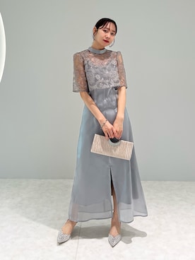 「アイテム（ワンピース/ドレス）」を使った、Lejaさん（レディース・158cm）の秋コーディネート