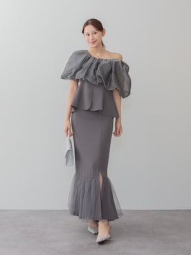 「結婚式スタイル」｜Lejaさん（レディース・168cm）の冬コーディネート