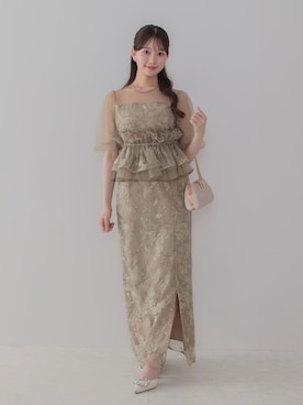 「Leja（レジャ）のアイテム」を使った、Lejaさん（レディース・155cm）の夏コーディネート
