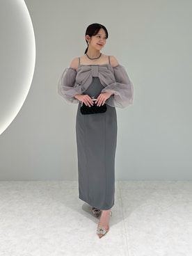 「結婚式二次会スタイル」｜Lejaさん（レディース・154cm）の夏コーディネート