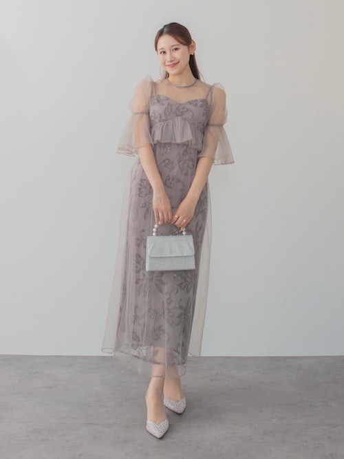 LEJA レジャ　ビジューベルベットバッグ　結婚式等に！ 結婚式ドレス・パーティードレスのバッグ商品一覧-LEJA(レジャ)