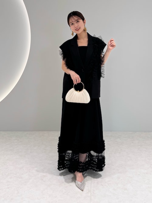 セール】【LEJA】チュールフリルセットアップドレスワンピース2