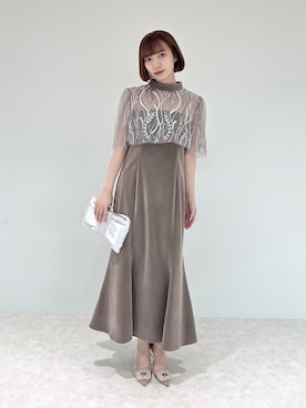 Leja(EC事業部)|Lejaのドレスを使ったコーディネート - WEAR