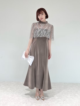 Leja(EC事業部)｜Lejaのドレスを使ったコーディネート - WEAR