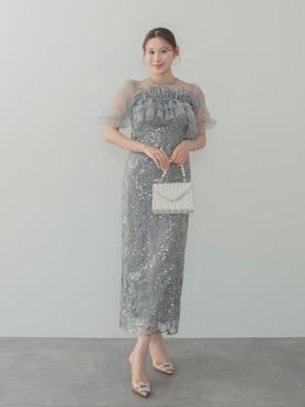 「お呼ばれ」｜Lejaさん（レディース・168cm）の春コーディネート