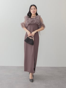 「パーティー」｜Lejaさん（レディース・158cm）の冬コーディネート