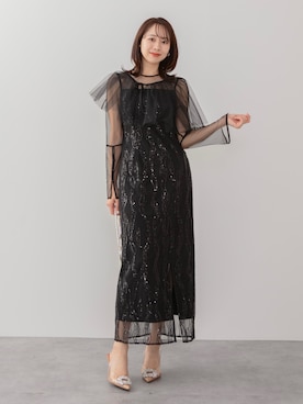 「パーティー」｜Lejaさん（レディース・158cm）の冬コーディネート