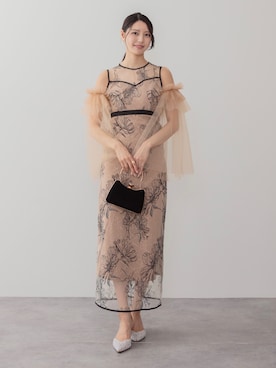 「結婚式スタイル」｜Lejaさん（レディース・163cm）の秋コーディネート