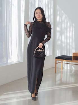 「パーティー」｜Lejaさん（レディース・158cm）の冬コーディネート