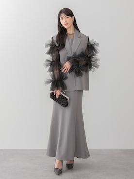 「結婚式スタイル」｜Lejaさん（レディース・164cm）の秋コーディネート