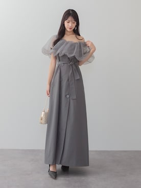 「パーティー」｜Lejaさん（レディース・164cm）の冬コーディネート