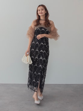 「Leja（レジャ）のアイテム」を使った、Lejaさん（レディース・163cm）の冬コーディネート