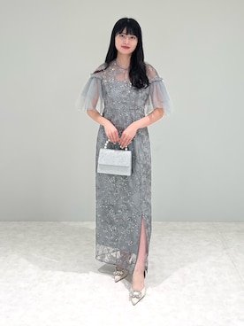 「アイテム（ドレス）」を使った、Lejaさん（レディース・158cm）の夏コーディネート