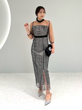 「結婚式」｜Lejaさん（レディース・159cm）の夏コーディネート