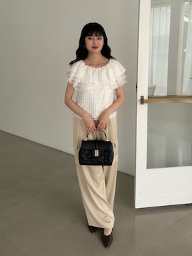「Leja（レジャ）のアイテム」を使った、Lejaさん（レディース・158cm）の夏コーディネート