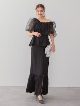 「結婚式スタイル」｜Lejaさん（レディース・163cm）の冬コーディネート