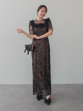 「Leja（レジャ）のアイテム」を使った、Lejaさん（レディース・158cm）の冬コーディネート