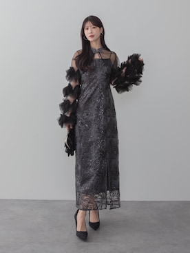 「Leja（レジャ）のアイテム」を使った、Lejaさん（レディース・164cm）の冬コーディネート