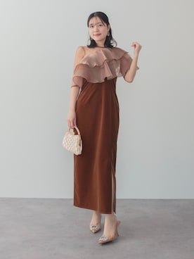 「Leja（レジャ）のアイテム」を使った、Lejaさん（レディース・158cm）の冬コーディネート