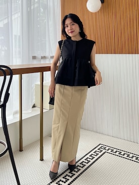 「Leja（レジャ）のアイテム」を使った、Lejaさん（レディース・158cm）の夏コーディネート
