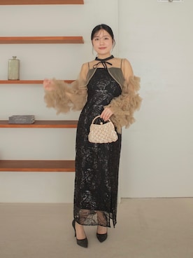 「お呼ばれ」｜Lejaさん（レディース・158cm）の春コーディネート