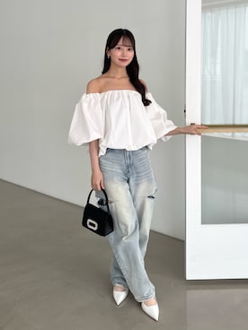 「アイテム（メイクアップ）」を使った、Lejaさん（レディース・155cm）の夏コーディネート
