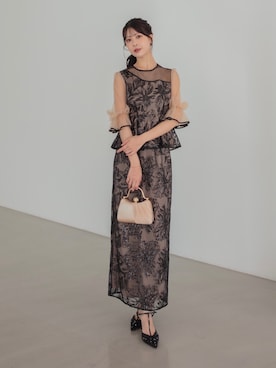 「Leja（レジャ）のアイテム」を使った、Lejaさん（レディース・164cm）の冬コーディネート