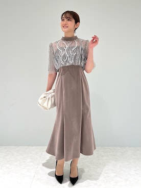 Leja(EC事業部)|Lejaのドレスを使ったコーディネート - WEAR