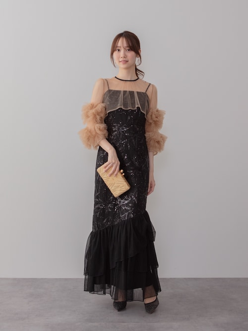 leja オケージョン ワンピース LEJAオケージョンドレス(ワンピースとボレロセット) Leja ドレス