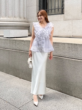 「Leja（レジャ）のアイテム」を使った、Lejaさん（レディース・168cm）の夏コーディネート