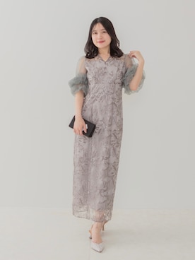 「結婚式コーデ」｜Lejaさん（レディース・158cm）の春コーディネート