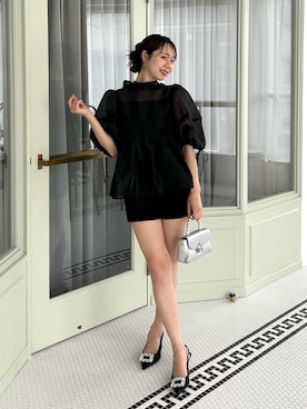 「Leja（レジャ）のアイテム」を使った、Lejaさん（レディース・158cm）の夏コーディネート