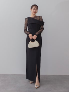 「パーティー」｜Lejaさん（レディース・158cm）の冬コーディネート