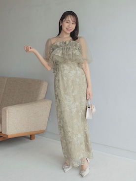 「お呼ばれ」｜Lejaさん（レディース・158cm）の春コーディネート