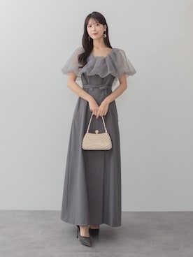 「パーティー」｜Lejaさん（レディース・164cm）の冬コーディネート