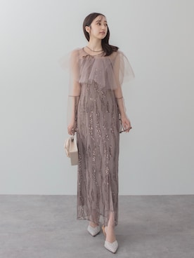 「パーティー」｜Lejaさん（レディース・153cm）の冬コーディネート