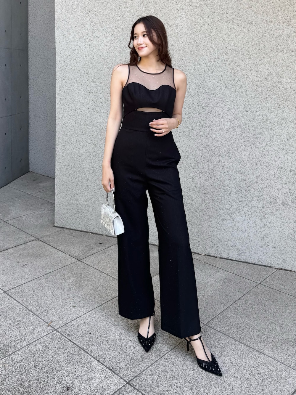 Leja（レジャ）の「【LEJA LUXE】2WAYリボンビスチェビジュー
