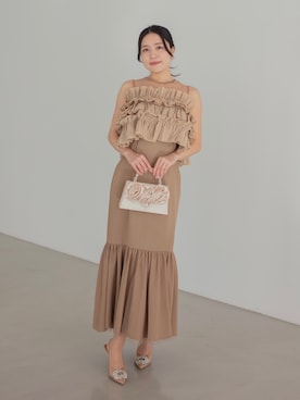 「Leja（レジャ）のアイテム」を使った、Lejaさん（レディース・158cm）の冬コーディネート