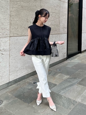 「Leja（レジャ）のアイテム」を使った、Lejaさん（レディース・155cm）の夏コーディネート