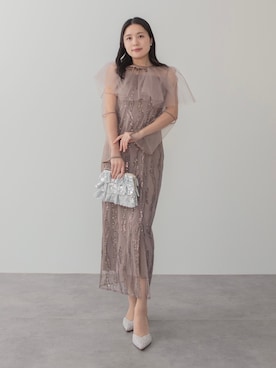 「パーティー」｜Lejaさん（レディース・158cm）の冬コーディネート