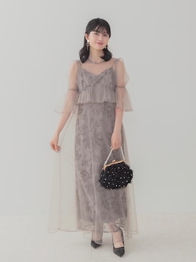 「Leja（レジャ）のアイテム」を使った、Lejaさん（レディース・158cm）の春コーディネート