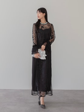 「結婚式スタイル」｜Lejaさん（レディース・164cm）の秋コーディネート