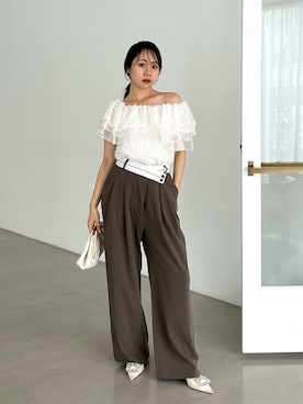「Leja（レジャ）のアイテム」を使った、Lejaさん（レディース・158cm）の夏コーディネート