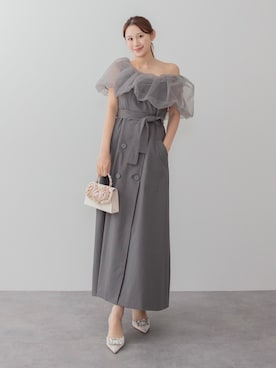 「パーティー」｜Lejaさん（レディース・168cm）の冬コーディネート