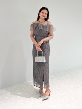 「結婚式二次会スタイル」｜Lejaさん（レディース・163cm）の夏コーディネート