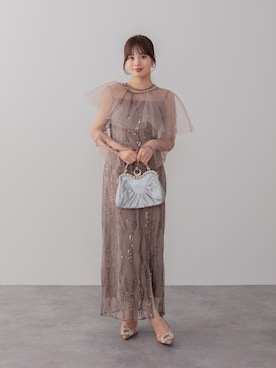 「パーティー」｜Lejaさん（レディース・155cm）の冬コーディネート