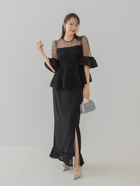 「Leja（レジャ）のアイテム」を使った、Lejaさん（レディース・158cm）の夏コーディネート