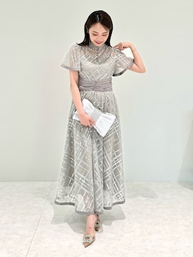 「アイテム（ドレス）」を使った、Lejaさん（レディース・151cm）の夏コーディネート